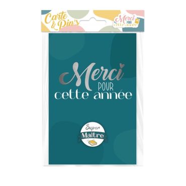 Carte et Pin's - Super Maître | jourdefete.com