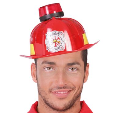 Casque Pompier Sonore et Lumineux