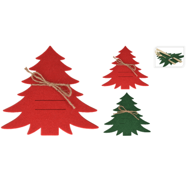 set de 4 porte-couverts sapin | jourdefete.com