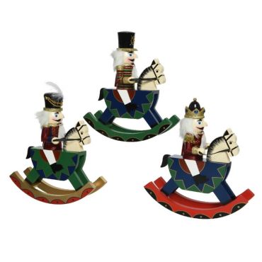 casse-noisette en bois cheval à bascule modèle choix | jourdefete.com