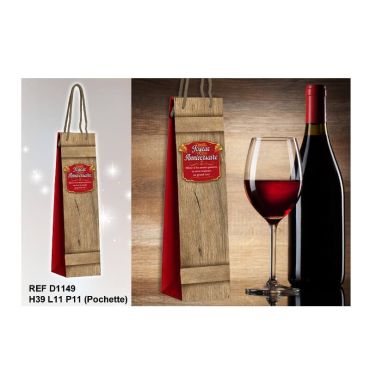 Pochette Cadeau pour Bouteille "Joyeux Anniversaire"