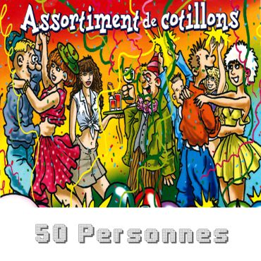 Lot Cotillons 50 personnes