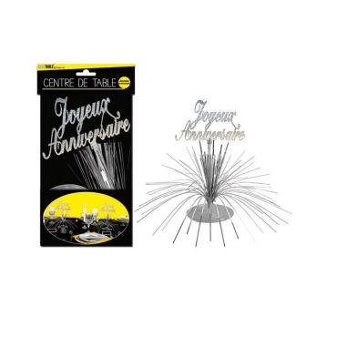 Centre de table Joyeux Anniversaire