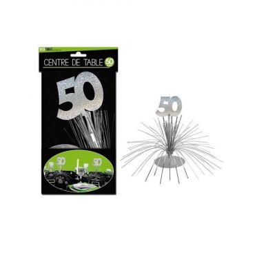 Centre de Table Anniversaire 50 ans
