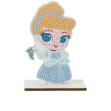 Figurine à diamanter Cendrillon en robe bleue | jourdefete.com