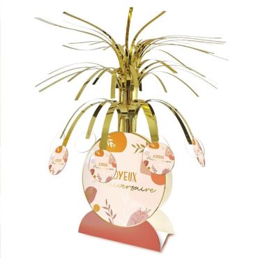 Centre de table - Joyeux Anniversaire - Collection Terracotta | jourdefete.com