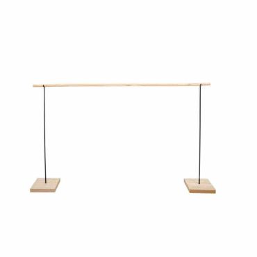 Centre de Table Bois et Métal