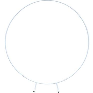 Arche métallique en forme de cercle pour ballons et de 2 mètres de diamètre