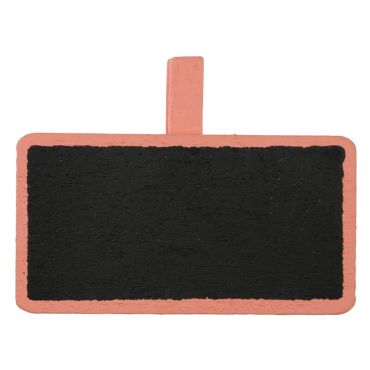 Porte-noms mini ardoises x12 - Corail