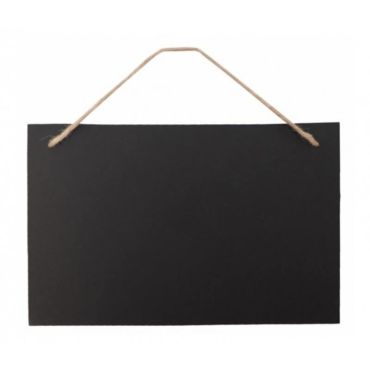 lot de 3 ardoises en carton rectangulaires de 30 cm | jourdefete.com