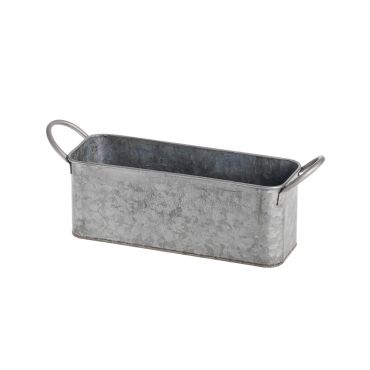 Support rectangulaire en zinc | jourdefete.com