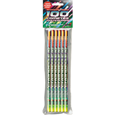 10 chandelles romaines multicolores pour un spectacle lumineux | jourdefete.com