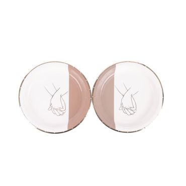 De jolies assiettes aux couleurs du désert pour votre table de mariage | jourdefete.com