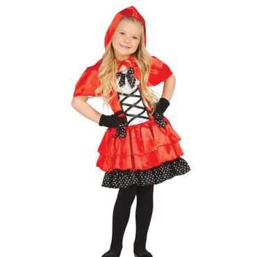 Déguisement fille Chaperon rouge