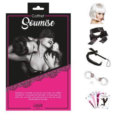 coffret soumise avec  5accessoires | jourdefete.com