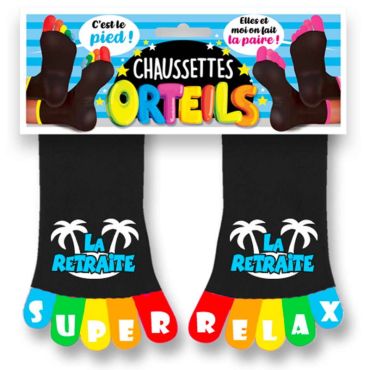 chaussettes-orteils-retraite-cadeau | jourdefete.com