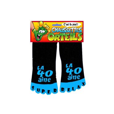 Chaussettes à orteils - La 40aine