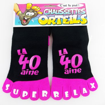 Chaussettes à Orteils 40 Aine