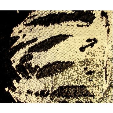 Chemin de Table à Sequins - Noir et Or | jourdefete.com