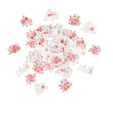 De splendides confettis en terracotta, framboise et or avec la collection Time to Disco | jourdefete.com