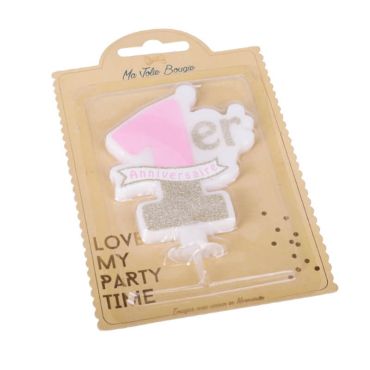bougie-premier-anniversaire-enfant | jourdefete.com