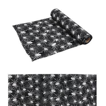 chemin-table-araignees-halloween | jourdefete.com