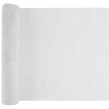 Un magnifique chemin de table naturel de couleur ivoire pour votre table | jourdefete.com