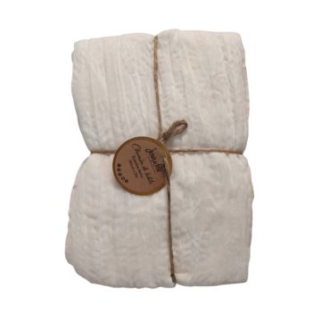 Chemin de table étamine 90 cm x 3 m pour décoration de fête chic | jourdefete.com