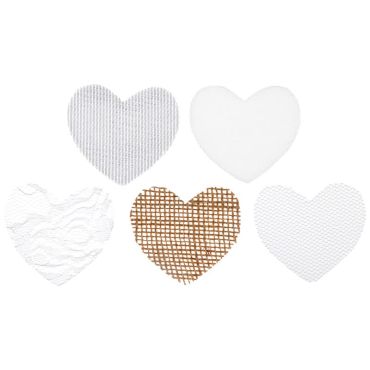 Des décos à parsemer avec une impression de toile de jute, de coton et de tulle pour votre mariage | jourdefete.com