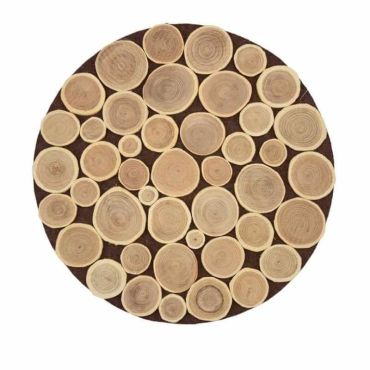Centre de Table Rond en Bois Centre de Table Rond en Bois