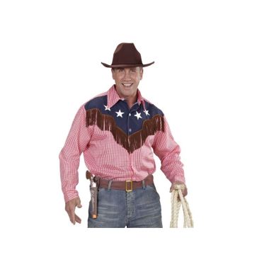 Chemise de Cow Boy Rodéo Adulte - Taille au Choix