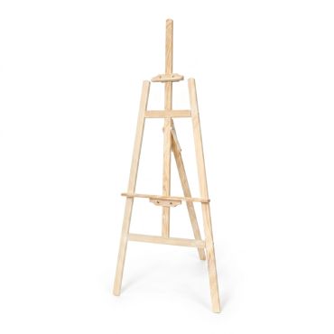 Petit chevalet en bois naturel pour décoration de table de mariage et fête | jourdefete.com