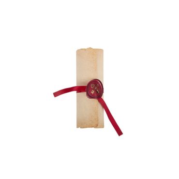 8 invitations parchemin chevalier bordeaux | jourdefete.com