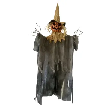 Un homme citrouille terrifiant à suspendre pour Halloween | jourdefete.com