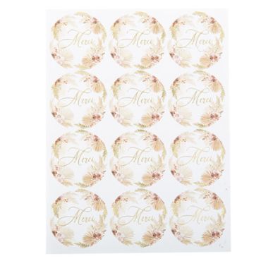 Planche de stickers de la collection Coachella | jourdefete.com