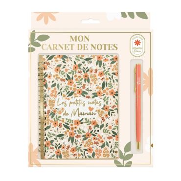 Offrez à votre maman chérie ce carnet de notes et ce stylo lors de la fête des mères ou de son anniversaire | jourdefete.com