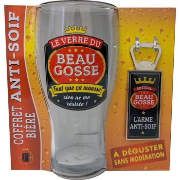 Un coffret bière à offrir à un proche "beau gosse" | jourdefete.com