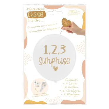 Deux beaux ballons qui vont faire une demande de parrain / marraine à vos proches | jourdefete.com Deux beaux ballons qui vont faire une demande de parrain / marraine à vos proches | jourdefete.com