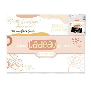Une belle enveloppe qui va annoncer à votre mère qu'elle va devenir mamie | jourdefete.com