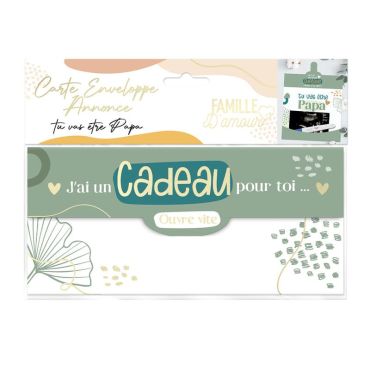 Une belle enveloppe qui va annoncer à votre conjoint qu'il va devenir papa | jourdefete.com