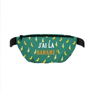 Sacoche banane "J'ai la banane !" - Collection Claquettes Chaussettes | jourdefete.com