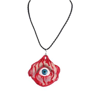 collier-oeil-arrache-halloween | jourdefete.com