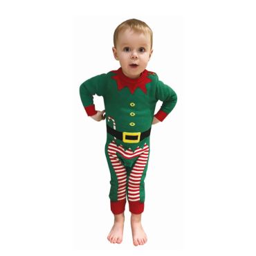 combinaison de noel lutin pour bebe | jourdefete.com