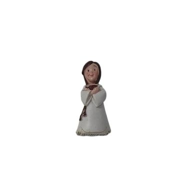 Figurine de communiante - Cheveux bruns | jourdefete.com