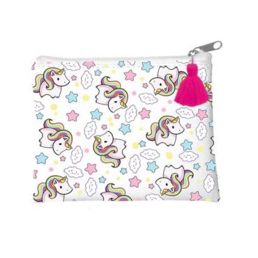 pochette-sac-licorne-blanc | jourdefete.com
