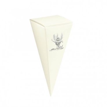 Cornet a dragees - Argent | jourdefete.com