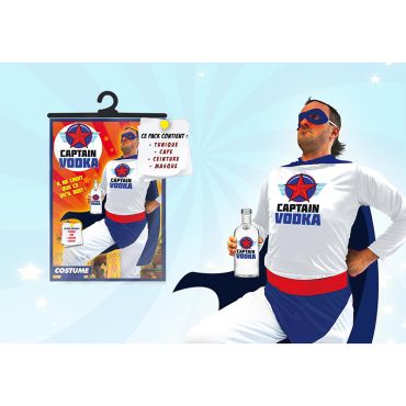 Costume "Captain Vodka" - Taille unique Costume "Captain Vodka" - Taille unique