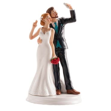 figurines-mariage-gateau-selfie | jourdefete.com