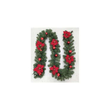 guirlande sapin rouge | jourdefete.com