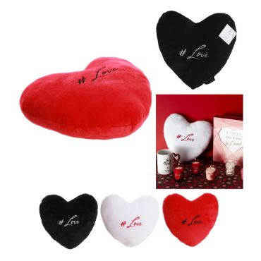 coussin en velours cœur couleur au choix | jourdefete.com